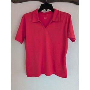 Women's Nike Golf polo size Large Red